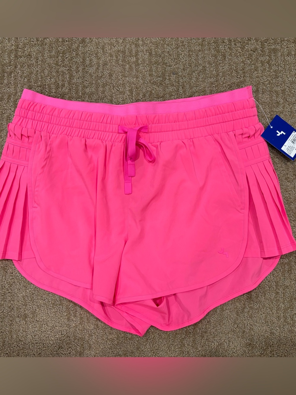 NWT JoyLab Women's Neon Pink Active Shorts Size L